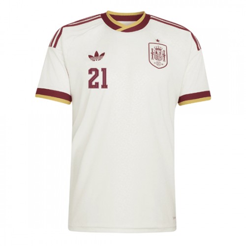 Spanien Mikel Oyarzabal #21 Replika Bortatröja VM 2026 Kortärmad
